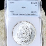 1904-O Morgan Silver Dollar NNC - MS64