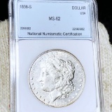 1898-S Morgan Silver Dollar NNC - MS62