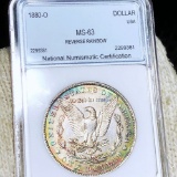 1880-O Morgan Silver Dollar NNC - MS63