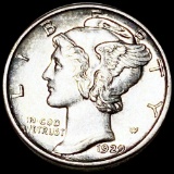 1929-D Mercury Silver Dime UNCIRCULATED