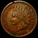 1865 Indian Head Penny NEARLY UNCIRCULATED