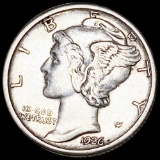 1926-D Mercury Silver Dime CLOSELY UNC