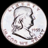 1955 Franklin Half Dollar CHOICE PROOF