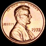 1972 DDO Lincoln Wheat Penny UNC RED