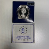 1996 Isle Of Man Silver 10 Euro GEM PROOF