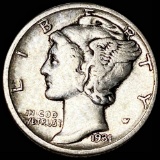 1931-D Mercury Silver Dime LIGHTLY CIRCULATED