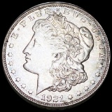 1921-S Morgan Silver Dollar CLOSELY UNC