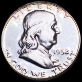 1952 Franklin Half Dollar GEM PROOF