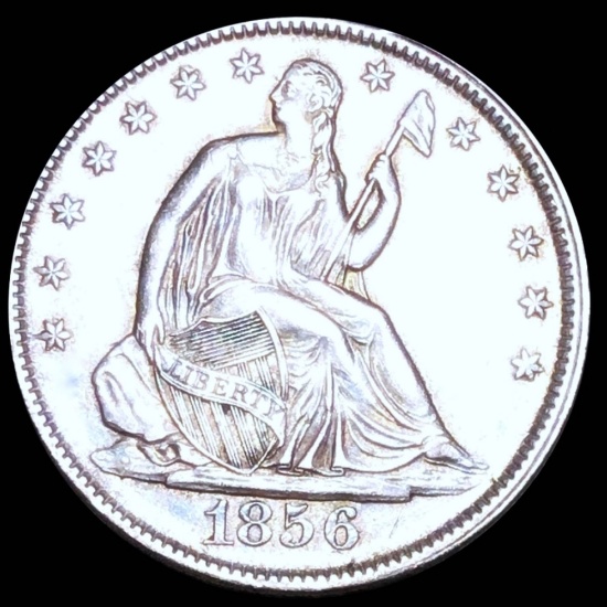 1856 Seated Half Dollar CLOSELY UNCIRCULATED