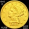 1845-D $2.50 Gold Quarter Eagle CHOICE AU