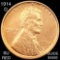1914-D Lincoln Wheat Penny BRILLIANT UNC RED