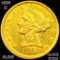1858-D $5 Gold Half Eagle CHOICE AU