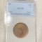 1852 Braided Hair Large Cent NNC - MS 63 BR