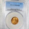 1955 Lincoln Wheat Penny PCGS - MS 66 RD
