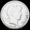 1902 Barber Silver Dime ABOUT UNCIRCULATED