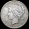 1927 Silver Peace Dollar XF
