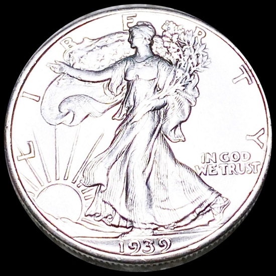 1939 Walking Half Dollar CLOSELY UNCIRCULATED