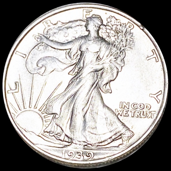 1939 Walking Half Dollar XF