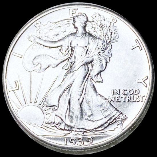 1939 Walking Half Dollar CLOSELY UNCIRCULATED