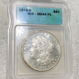 1879-S Morgan Silver Dollar ICG - MS 64 PL