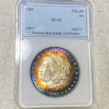 1885 Morgan Silver Dollar NNC - MS64