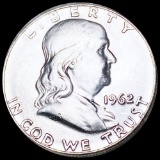 1962-D Franklin Half Dollar UNCIRCULATED