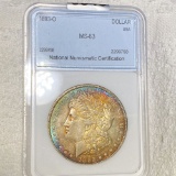 1893-O Morgan Silver Dollar NNC - MS63