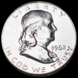 1962 Franklin Half Dollar UNCIRCULATED
