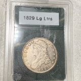 1839 Capped Bust Half Dollar XF LRG LETTERS