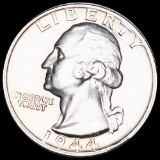 1944-S Washington Silver Quarter UNCIRCULATED