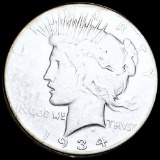 1934 Silver Peace Dollar NICELY CIRCULATED