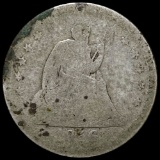 1856 Seated Liberty Quarter NICELY CIRCULATED