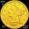 1845-D $5 Gold Half Eagle AU