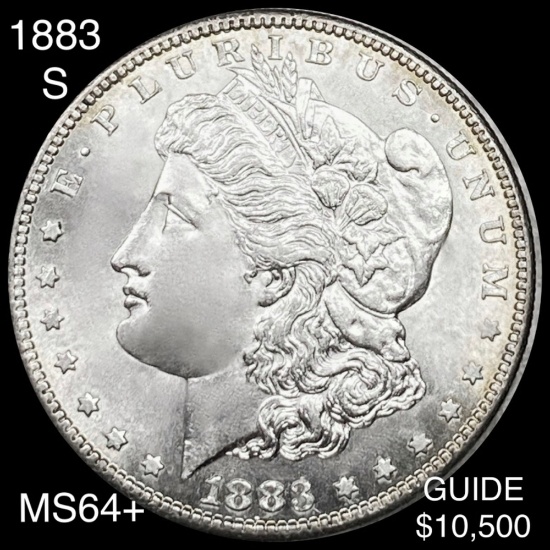 1883-S Morgan Silver Dollar CHOICE BU