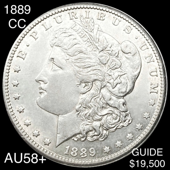 1889-CC Morgan Silver Dollar CHOICE AU