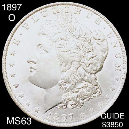 1897-O Morgan Silver Dollar CHOICE BU