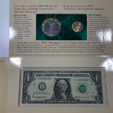 US Botanic Garden Coinage And Currency Set GEM