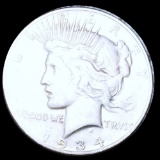 1934-S Silver Peace Dollar NICELY CIRCULATED