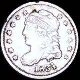 1834 Capped Bust Half Dime LIGHTLY CIRCULATED