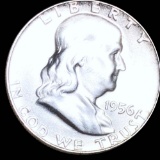 1956 Franklin Half Dollar ABOUT UNCIRCULATED