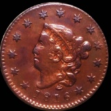 1816 Coronet Head Large Cent ABOUT UNCIRCULATED