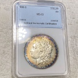 1898-S Morgan Silver Dollar NNC - MS63