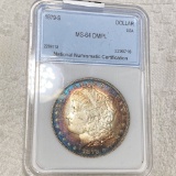 1879-S Morgan Silver Dollar NNC - MS 64 DMPL