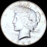 1925-S Silver Peace Dollar LIGHTLY CIRCULATED