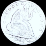 1855-O Seated Half Dollar CLOSELY UNCIRCULATED