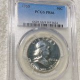1953 Franklin Half Dollar PCGS - PR66