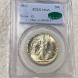 1917 Walking Half Dollar PCGS - MS 65 CAC