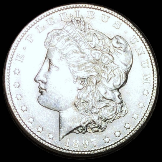 1897-S Morgan Silver Dollar UNCIRCULATED