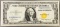 1935 US $1 Gold Seal Bill UNCIRCULATED