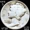 1916-D Mercury Silver Dime LIGHTLY CIRCULATED